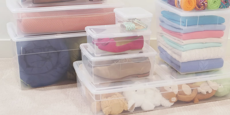 Clear Storage Boxes for Socks