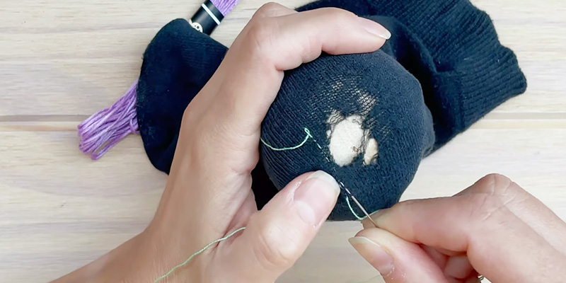 Step 6: Create the Weft (Vertical Stitches)