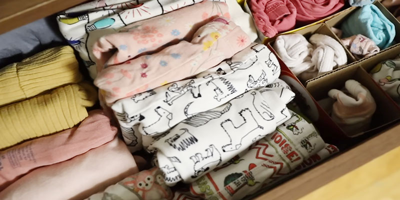 DIY Containers -Socks Storage Idea