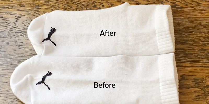 Elastic Tuck to Turn Ankle Socks into Boat Socks
