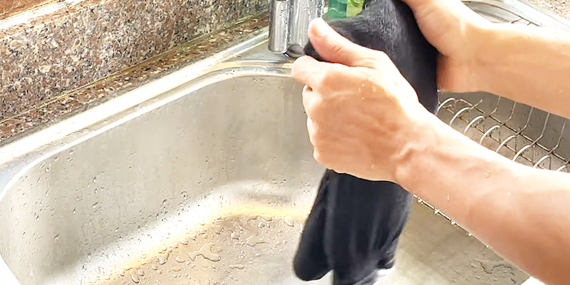 Gently Press Out Water