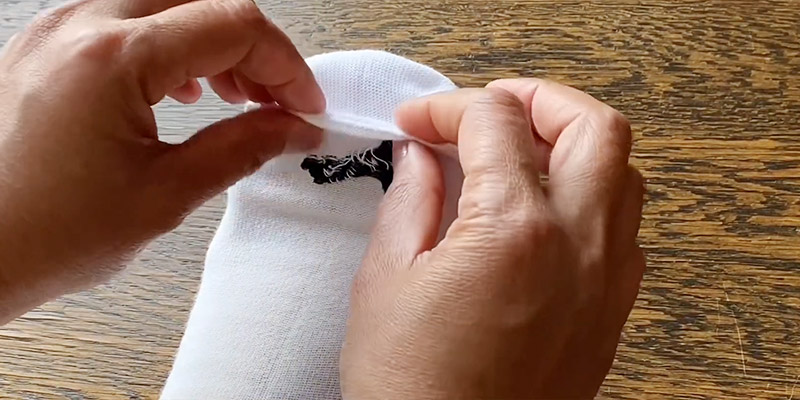 Hidden Fold Technique to Turn Ankle Socks into Boat Socks