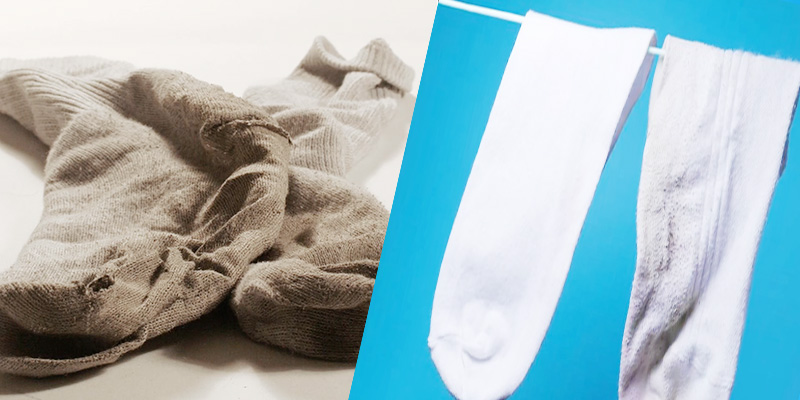 How to Get Rid of Dirt Stains on Socks