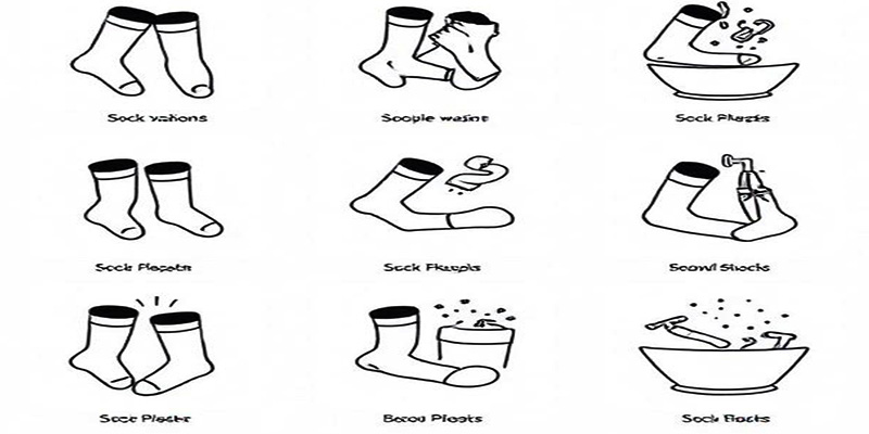 Socks Washing Symbols