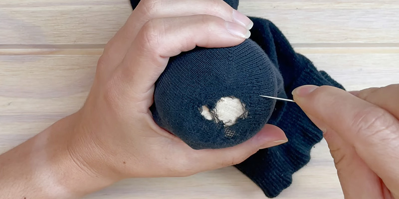 Step 5: Start Stitches Away from the Hole