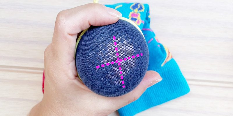 Step 2: Stretch the Sock Over a Round Object