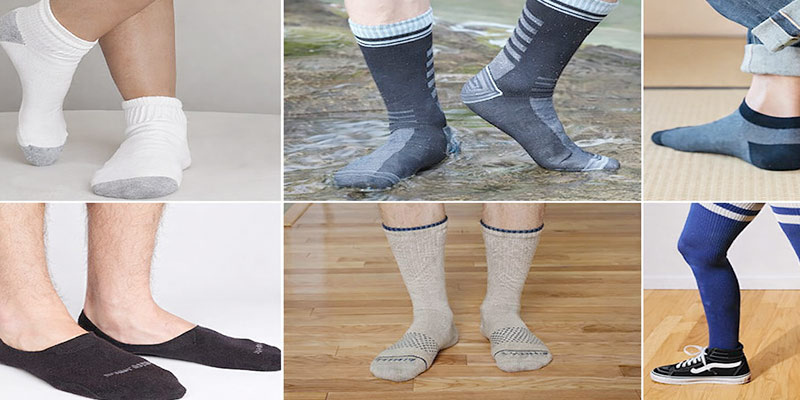 Types of Socks Length