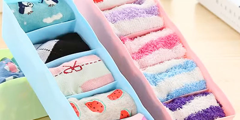 Under-Bed Storage for Socks