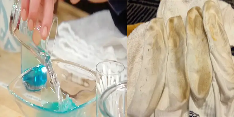 how to clean white socks with vinegar